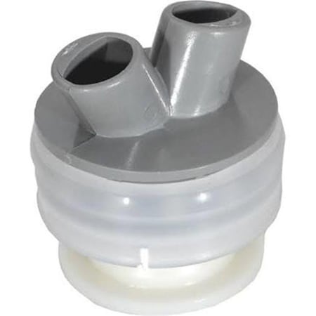 Hydro Air Hydro Air HA564820GRY Dual Port Flowpath Assembly - Gray HA564820GRY